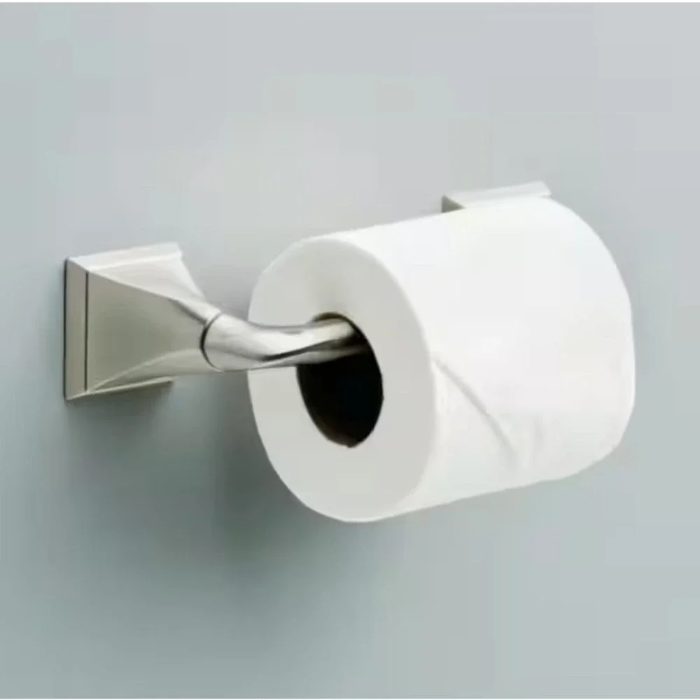Delta Everly Wall Mount Pivot Arm Toilet Paper Holder Brushed‎ Nickel NEW